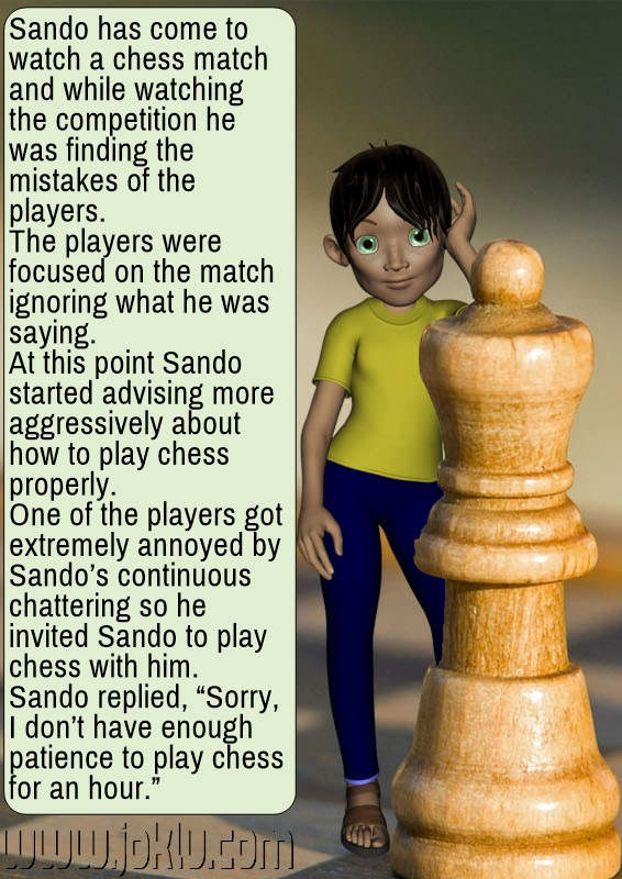 Play chess funny story joke in English