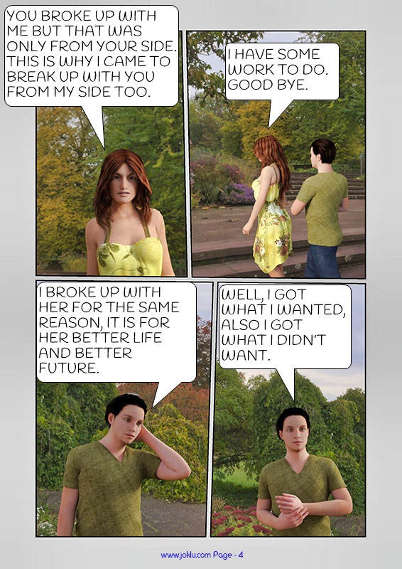Sixteen days later a break up story comics page 4