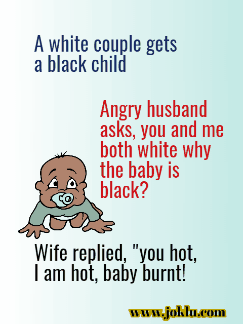 White-couple-black-baby-joke